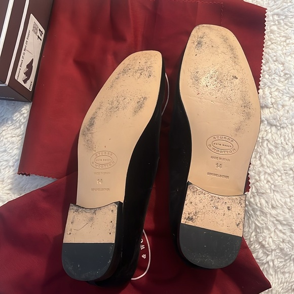 Men's Stubbs and Wooten black velvet loafers - Picture 5 of 9